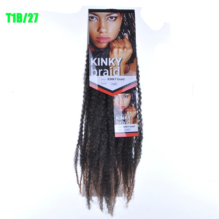 Wig Female Kinkybraidhairsyntheticextension Black Dreadlocks Caterpillar Braid Hot