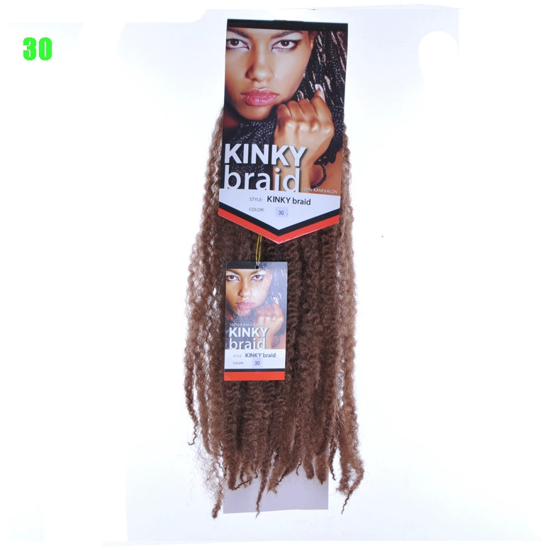 Wig Female Kinkybraidhairsyntheticextension Black Dreadlocks Caterpillar Braid Hot