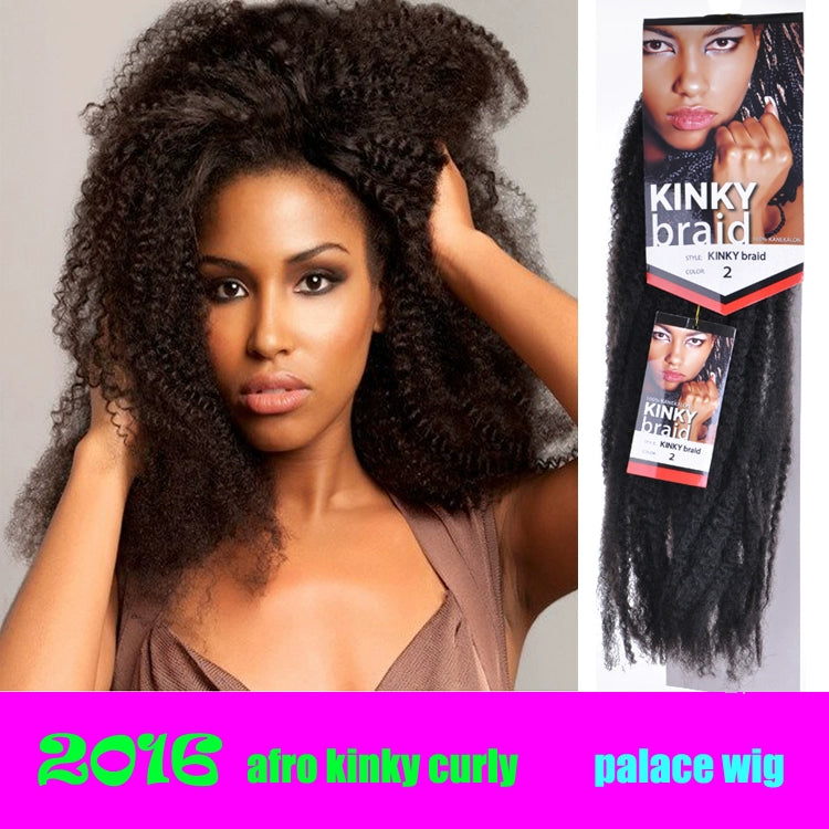 Wig Female Kinkybraidhairsyntheticextension Black Dreadlocks Caterpillar Braid Hot